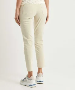 Pantalon Rosner Slim Fit Con Cinturon Alisa