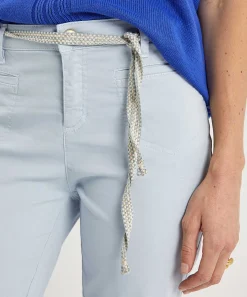 Pantalon Rosner Slim Fit Con Cinturon Alisa
