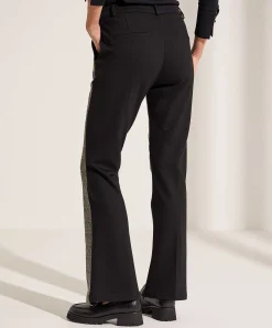 Pantalon Summum Acampanado Adorno Lurex