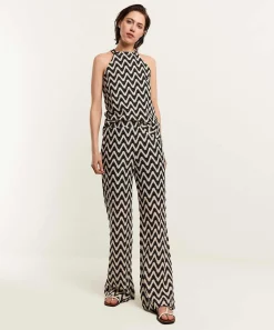 Pantalon Summum Ancho Zigzag Crochet