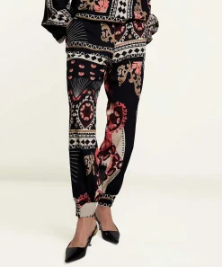 Pantalon Summum Harem Multiprint Crepe