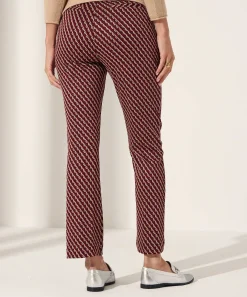 Pantalones Acampanados Con Estampado De Raphaela By Brax Lillyth