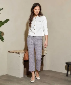 Pantalones Acampanados De Boucle Oui Kick