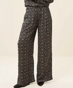 Pantalones Anchos By-Bar Flashprint Mara