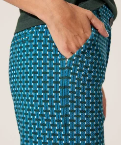 Pantalones Anchos Con Estructura Multicolor Kyra Ferris
