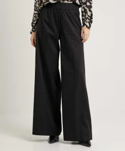 Pantalones Anchos De Popelin De Caroline Biss