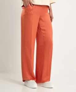 Pantalones Anchos Sedosos Summum