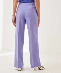 Pantalones Beaumont De Pernera Recta Crepe Jane