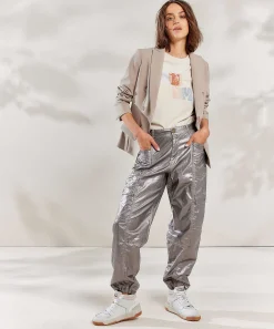 Pantalones Cargo Revestidos Summum