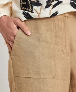 Pantalones Cortos De Lino Kyra Lucia