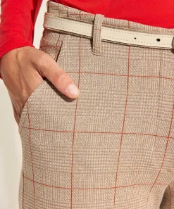 Pantalones De Cuadros Kyra Dumbella