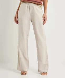 Pantalones De Mezcla De Lino No Man'S Land