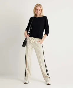 Pantalones Deportivos Con Ribete En Contraste Summum