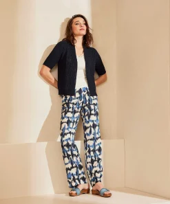 Pantalones Giulia E Tu Estampado Descolorido