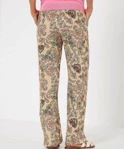 Pantalones Giulia E Tu Palazzo Flor Paisley