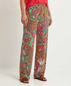 Pantalones Giulia E Tu Slinky Paisley