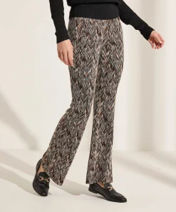 Pantalones Mac Jeans Bootcut Jacquard Zigzag
