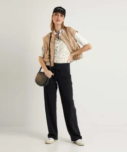 Raffaello Rossi Pantalon Recto De Tela De Viaje Candice