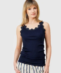 Rosemunde Singlet Canale Encaje/Seda