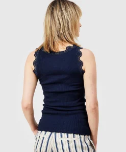 Rosemunde Singlet Canale Encaje/Seda