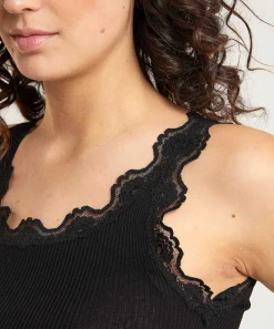 Rosemunde Singlet Canale Encaje/Seda