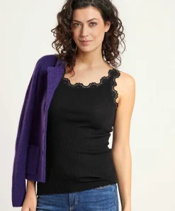 Rosemunde Singlet Canale Encaje/Seda