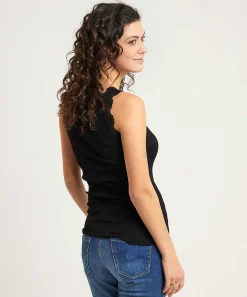 Rosemunde Singlet Canale Encaje/Seda