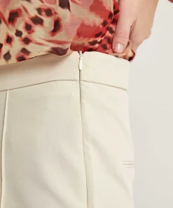 Rosner Pantalones Acampanados Con Pintucks Audrey 1