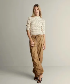 Summum Jersey De Cuello Alto Rayas Lurex