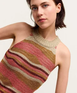Summum Top Halter Lurex Ajour
