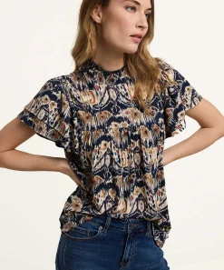 Summum Top Manga Mariposa Ikat