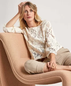 Tela De Encaje Blusa Tierra De Nadie