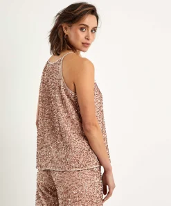 Top Halter Summum Lentejuelas