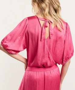 Top Sedoso Reversible Con Lazo Summum