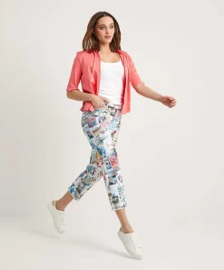Vaqueros Capri Deportivos Marc Cain Con Estampado Fotografico Fyli
