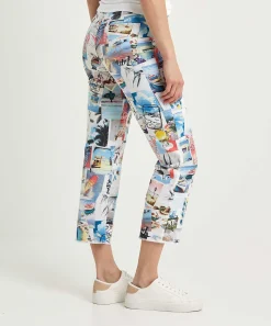 Vaqueros Capri Deportivos Marc Cain Con Estampado Fotografico Fyli