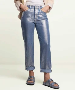 Vaqueros Holgados Revestidos Summum Metallic Zoe
