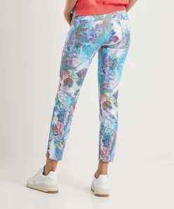Vaqueros Pitillo Con Estampado Floral Ana De Brax