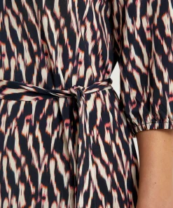 Vestido Ajustado Con Estampado Borroso De No Man'S Land