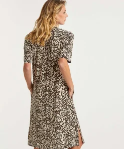Vestido Ajustado Con Estampado De Lasalle