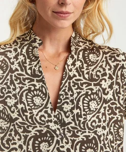 Vestido Ajustado Con Estampado De Lasalle