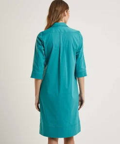 Vestido Camisero Con Bolsillos Laterales Lasalle