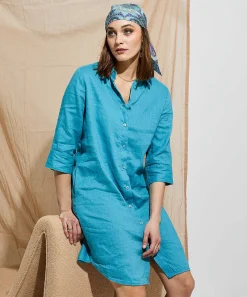 Vestido Camisero De Lino Emotions