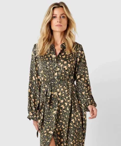Vestido Camisero Summum Animal Print