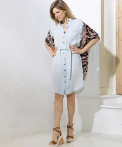 Vestido Con Botones Completos Giulia E Tu