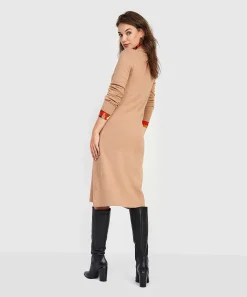 Vestido De Punto Emotions Con Cuello Alto