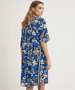 Vestido Deportivo Marc Cain Con Estampado De Hojas