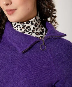 Vestido Giulia E Tu Mezcla Lana Cremallera