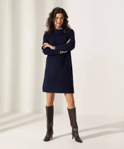 Vestido Giulia E Tu Mezcla Lana Cremallera