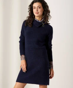 Vestido Giulia E Tu Mezcla Lana Cremallera